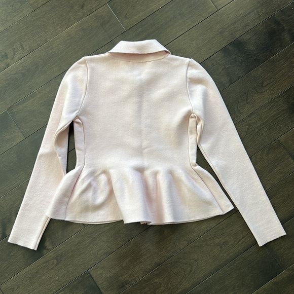 ZARA Pink Peplum Sweater - Picture 5 of 7